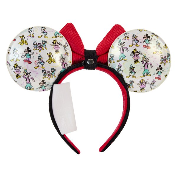 MINI BACKPACK Disney 100 Iridescent Mickey and Friends with Headband - DISNEY LOUNGEFLY