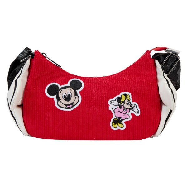 Disney 100 Mickey &amp; Minnie Glove SHOULDER BAG - DISNEY LOUNGEFLY