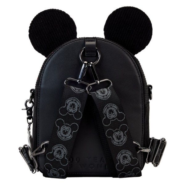 SHOULDER BAG convertible into Backpack Disney 100 Mickey Mouse Classic - DISNEY LOUNGEFLY