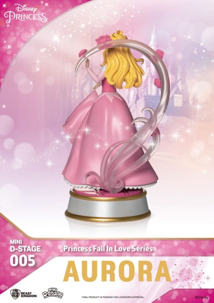Lot of 6 Disney Princess Figurines "Fall in love" series - Disney mini D-Stage