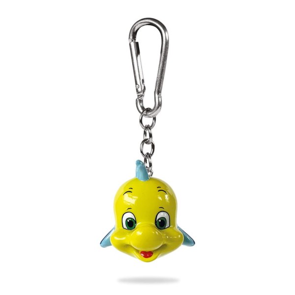 Rubber Keychain Flounder The Little Mermaid - Disney