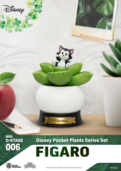 Set of 6 Mini Diorama Stage " "Pocket plants" " series - Disney mini D-Stage