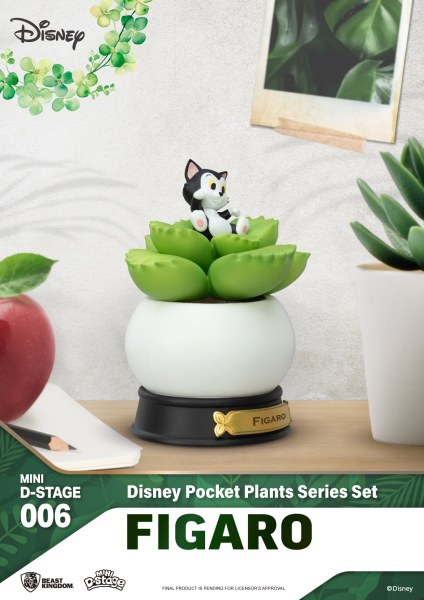 Set of 6 Mini Diorama Stage " "Pocket plants" " series - Disney mini D-Stage