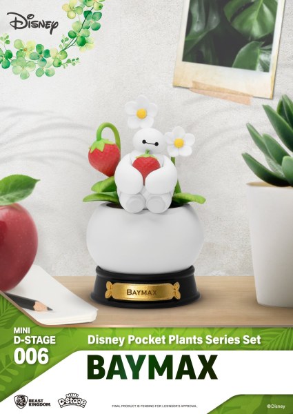 Set of 6 Mini Diorama Stage " "Pocket plants" " series - Disney mini D-Stage