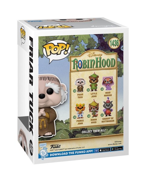 Funko Pop! 1436 - Brother Tuck Robin Hood - Disney
