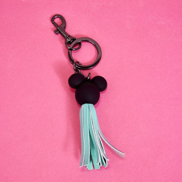 Disney 100 Mickey Mouse Classic Pom Pom Bag Charm - Disney Loungefly