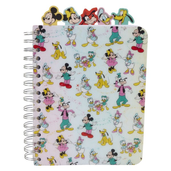 Mickey and Friends Disney100 Spiral Journal - Disney Loungefly