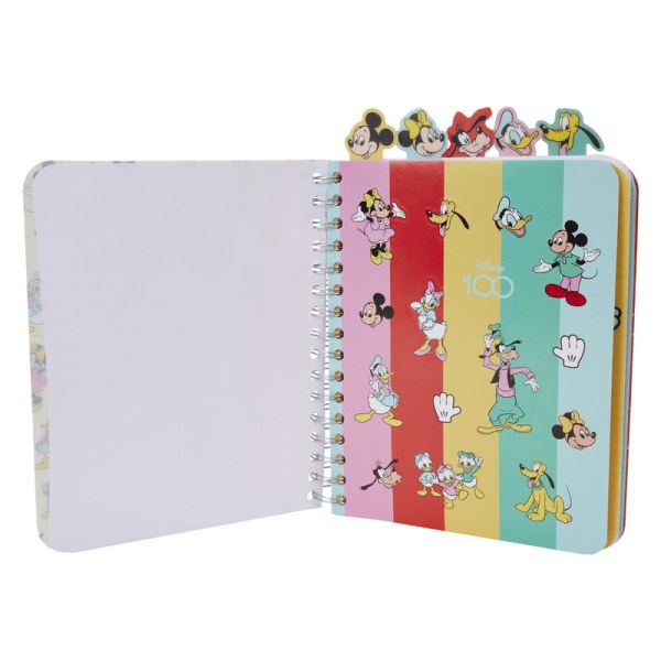Mickey and Friends Disney100 Spiral Journal - Disney Loungefly