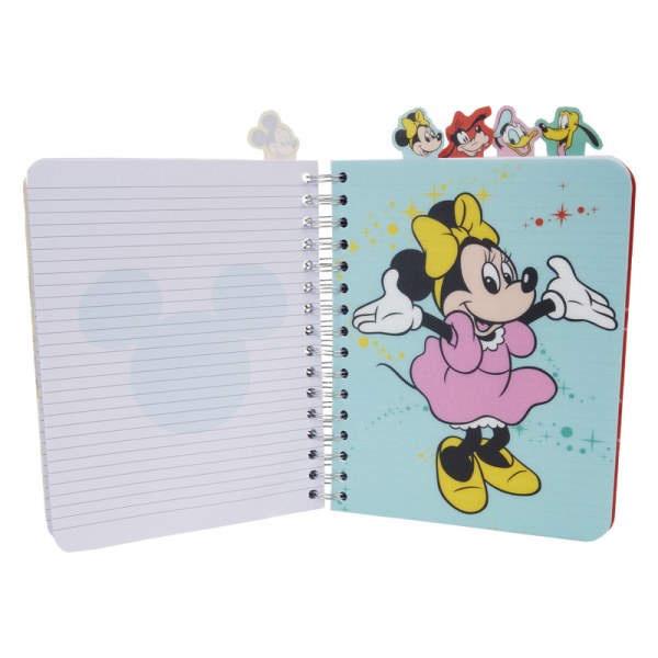 Mickey and Friends Disney100 Spiral Journal - Disney Loungefly