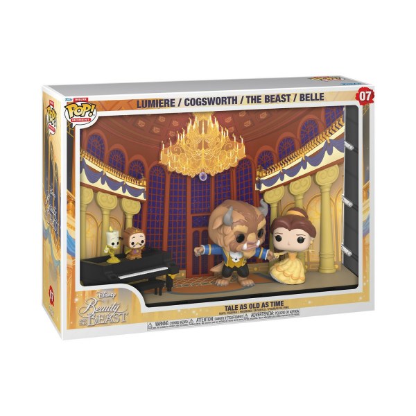 Funko Pop! Moment Deluxe 07 - Beauty and the Beast - Tale as old as time