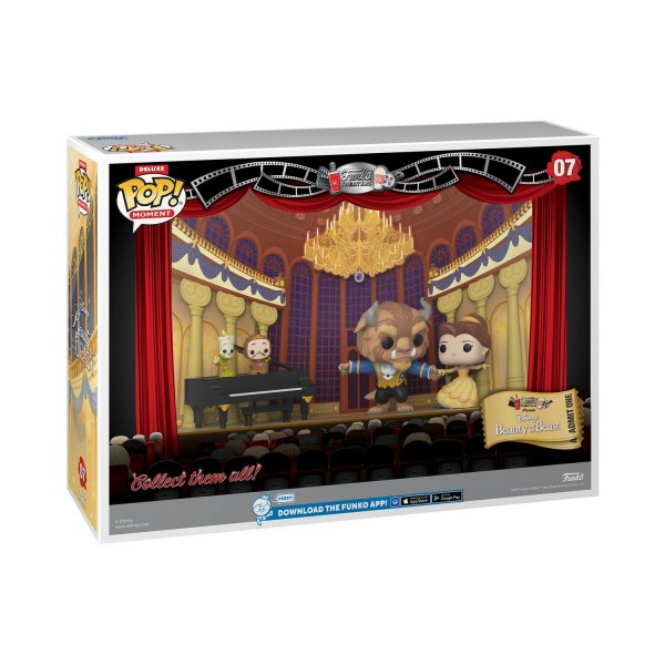 Funko Pop! Moment Deluxe 07 - Beauty and the Beast - Tale as old as time