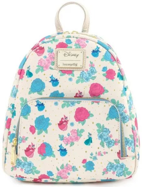 MINI BACKPACK Floral Fairy Godmothers - DISNEY LOUNGEFLY