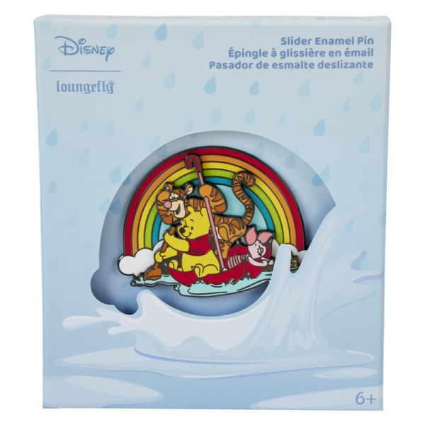 PIN'S Collector Winnie and his friends slide on a rainy day Limited edition - Disney