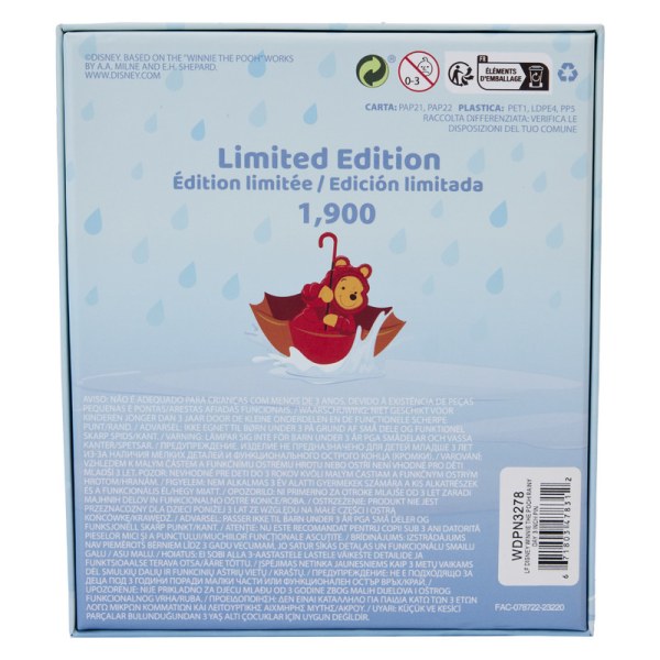 PIN'S Collector Winnie and his friends slide on a rainy day Limited edition - Disney