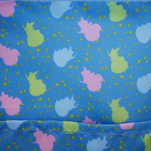 SHOULDER BAG Sleeping Beauty Castle with the Three Good Fairies - DISNEY LOUNGEFLY