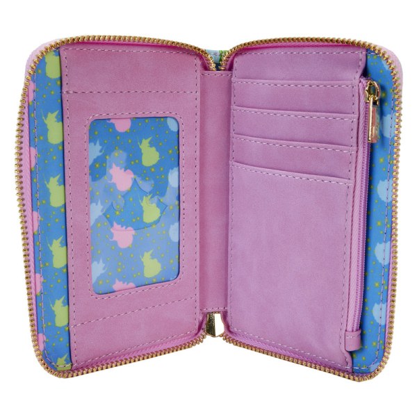 WALLET Sleeping Beauty Castle with the Three Good Fairies - DISNEY LOUNGEFLY