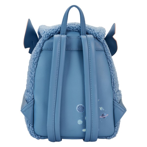 Mini Stitch backpack plush Sherpa - DISNEY LOUNGEFLY