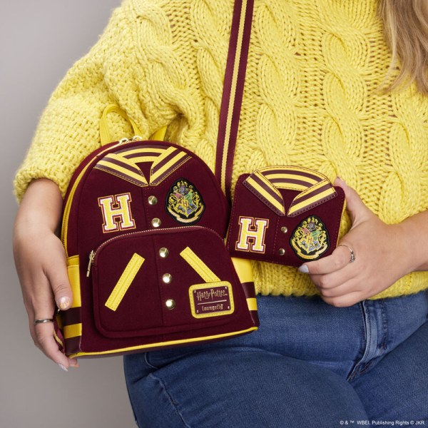MINI BACKPACK Hogwarts Varsity Jacket - HARRY POTTER LOUNGEFLY