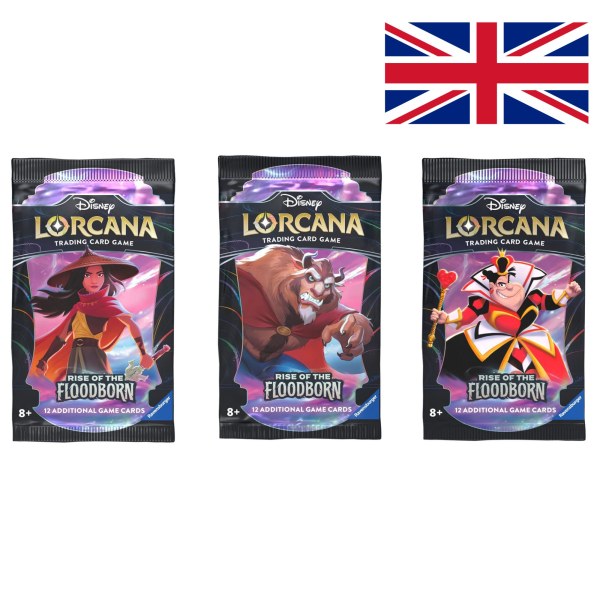 Booster 12 cards (English language) Disney Lorcana Rise of the Floodborn