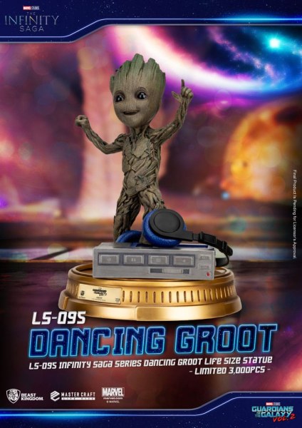 Dancing Groot 1/1 Guardians of the Galaxy 2 1/1 - Marvel Life Size Statue