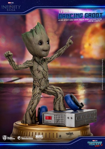Dancing Groot 1/1 Guardians of the Galaxy 2 1/1 - Marvel Life Size Statue