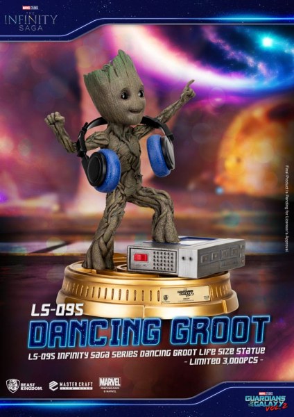 Dancing Groot 1/1 Guardians of the Galaxy 2 1/1 - Marvel Life Size Statue