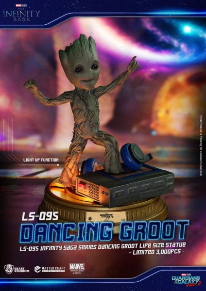 Dancing Groot 1/1 Guardians of the Galaxy 2 1/1 - Marvel Life Size Statue