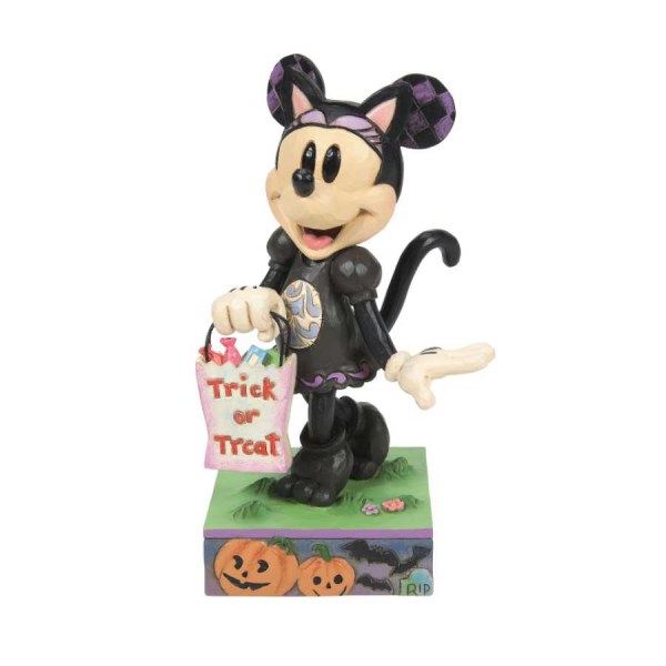 Minnie in black cat costume - Disney Traditions