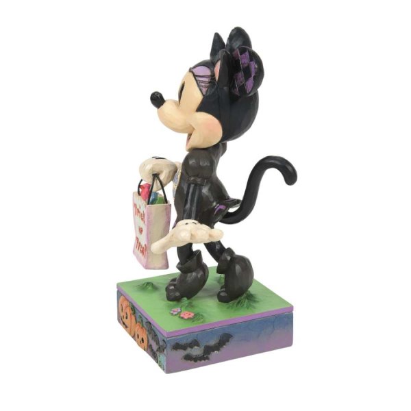 Minnie in black cat costume - Disney Traditions