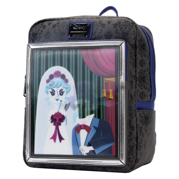MINI Lenticular BACKPACK Haunted Mansion Portrait The Black Widow - DISNEY LOUNGEFLY