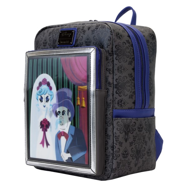 MINI Lenticular BACKPACK Haunted Mansion Portrait The Black Widow - DISNEY LOUNGEFLY
