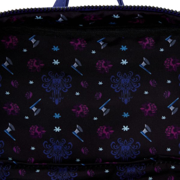 MINI Lenticular BACKPACK Haunted Mansion Portrait The Black Widow - DISNEY LOUNGEFLY