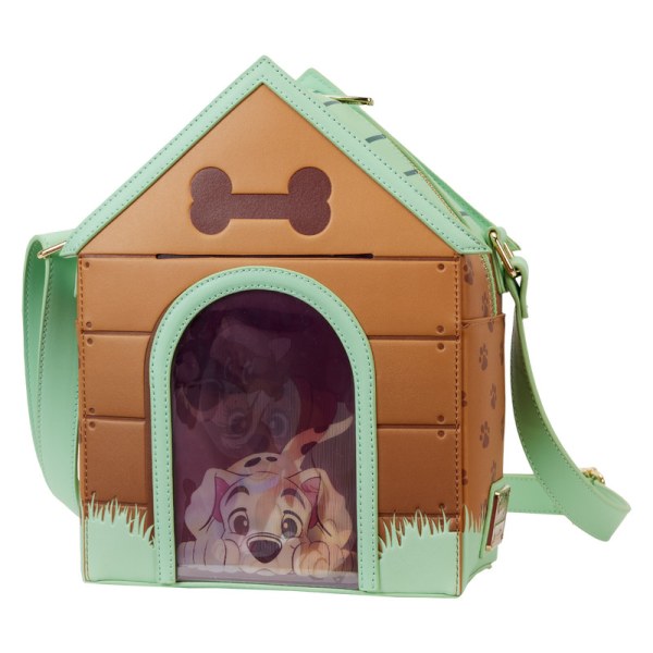 CROSSBODY BAG Triple lenticular Disney dog ​​kennel - DISNEY LOUNGEFLY