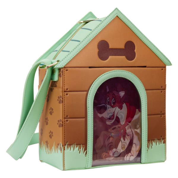 CROSSBODY BAG Triple lenticular Disney dog ​​kennel - DISNEY LOUNGEFLY