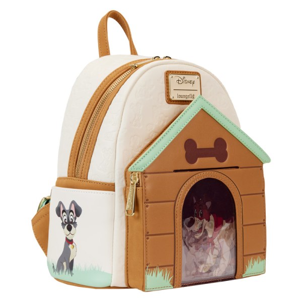 MINI BACKPACK Triple lenticular Disney dog ​​kennel - DISNEY LOUNGEFLY