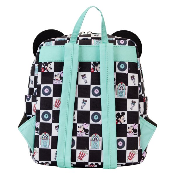 MINI BACKPACK Mickey and Minnie date night at the Diner - DISNEY LOUNGEFLY