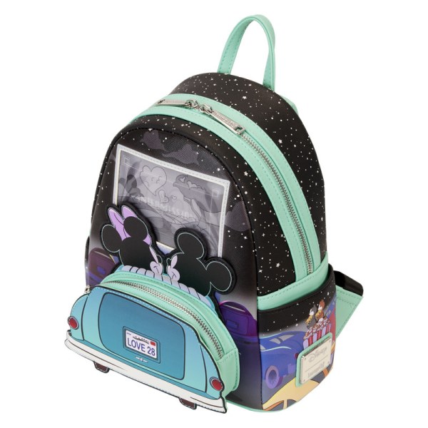 MINI Lenticular BACKPACK Mickey and Minnie Date Night at the Drive-In - DISNEY LOUNGEFLY