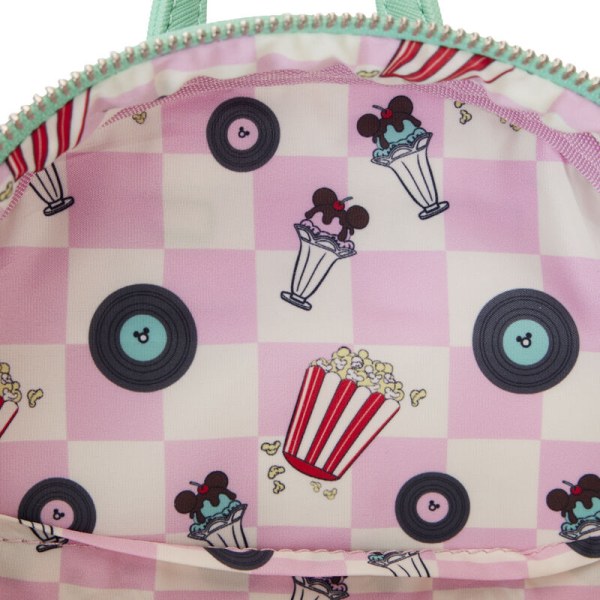 MINI Lenticular BACKPACK Mickey and Minnie Date Night at the Drive-In - DISNEY LOUNGEFLY