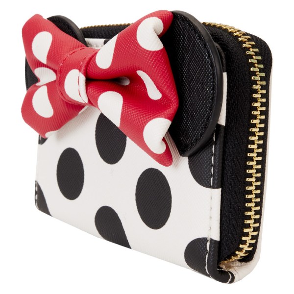 Minnie Mouse Rocks the Dots Classic Accordian Zip Around Wallet - DISNEY LOUNGEFLY