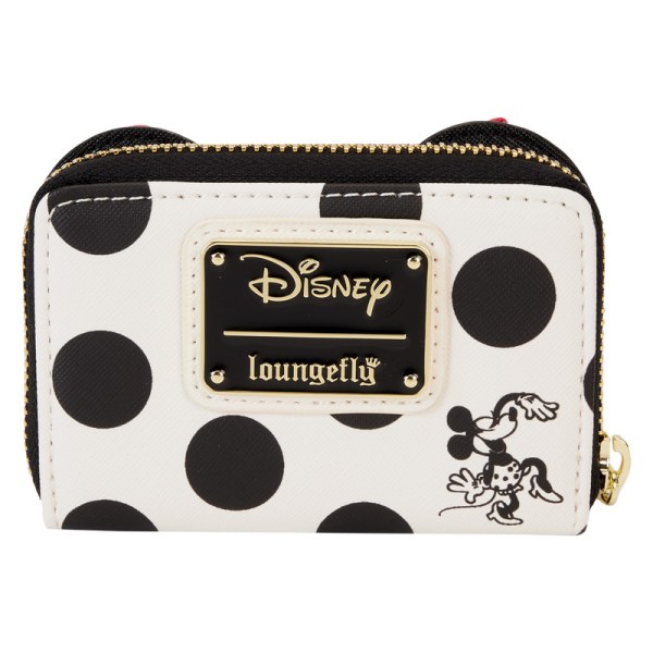 Minnie Mouse Rocks the Dots Classic Accordian Zip Around Wallet - DISNEY LOUNGEFLY