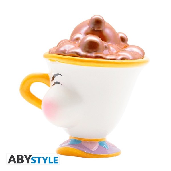 ZIP MUG WITH BUBBLES BEAUTY AND THE BEAST - DISNEY