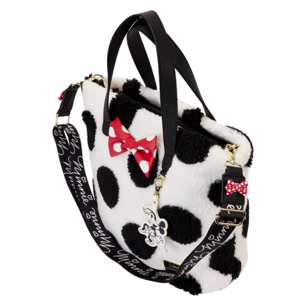Tote bag Minnie makes the dots rocks - DISNEY LOUNGEFLY