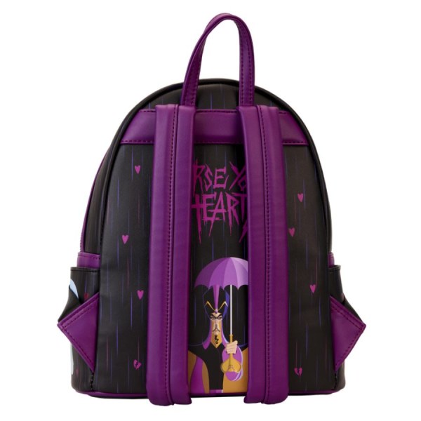MINI BACKPACK Disney villains curse your hearts - DISNEY LOUNGEFLY