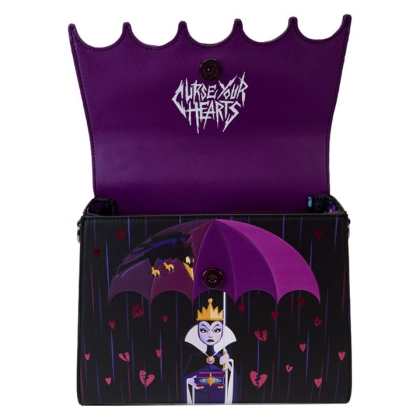 SHOULDER BAG Villains Curse Your Hearts - DISNEY LOUNGEFLY