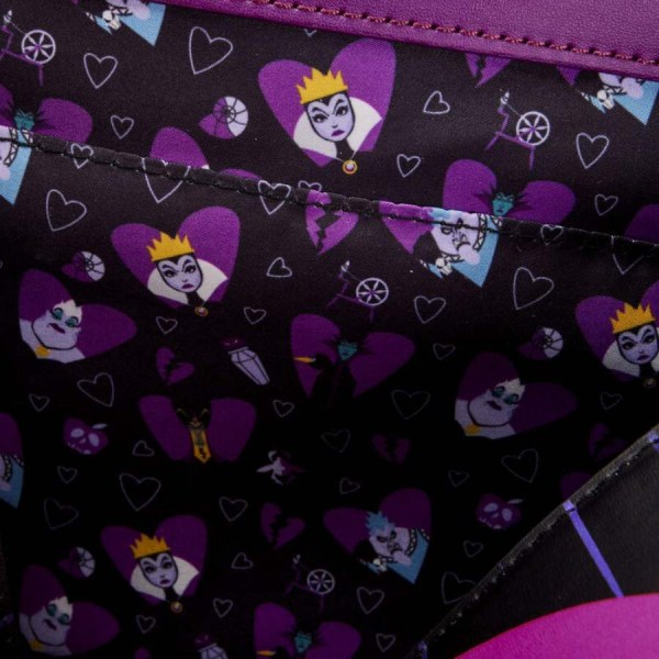SHOULDER BAG Villains Curse Your Hearts - DISNEY LOUNGEFLY