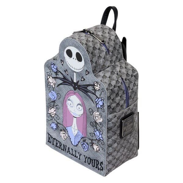 MINI BACKPACK Jack & Sally tombstone "Eternally yours" - DISNEY LOUNGEFLY