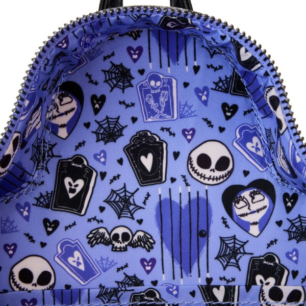 MINI BACKPACK Jack & Sally tombstone "Eternally yours" - DISNEY LOUNGEFLY