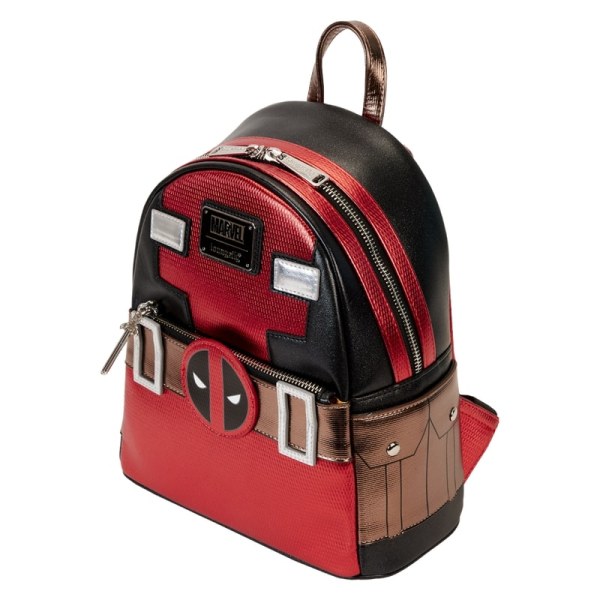 MINI BACKPACK Marvel Metallic Deadpool - MARVEL LOUNGEFLY