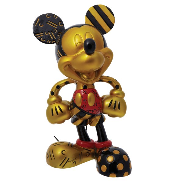 Mickey Gold and Black Limited Edition 2000 - Disney Britto
