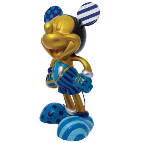 Mickey Gold and Blue Limited Edition 2000 - Disney Britto
